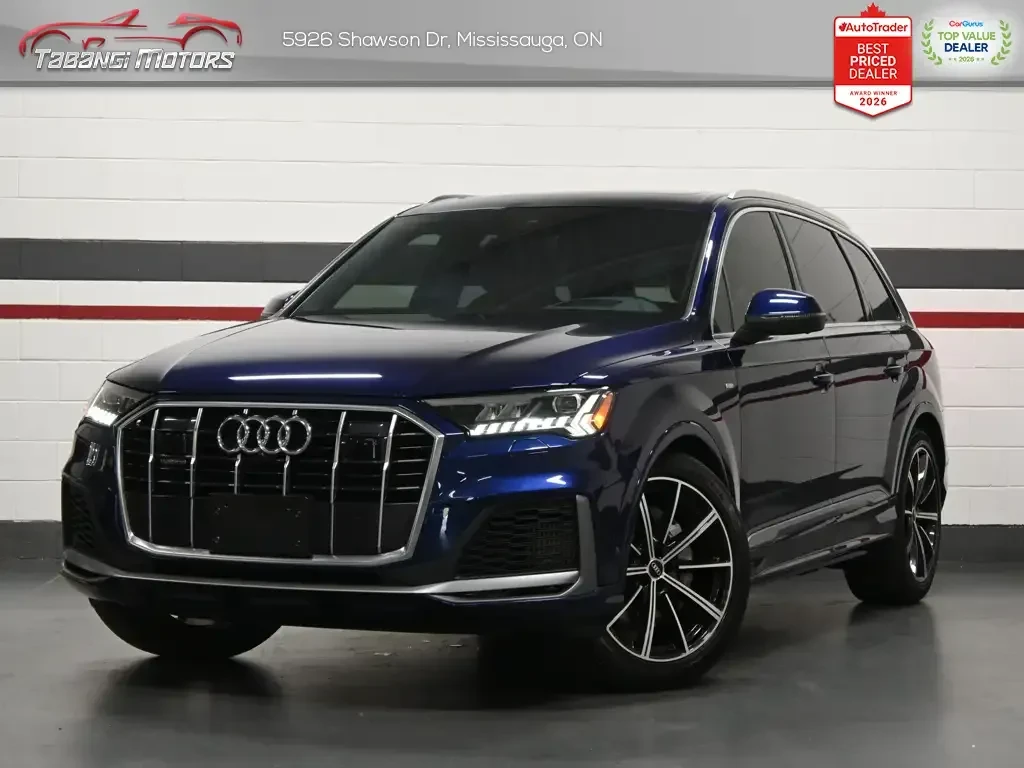 Audi Q7 S-line* 7МЕСТА* СВЕТЪЛ САЛОН* 360* ОБДУХ* B&O* 