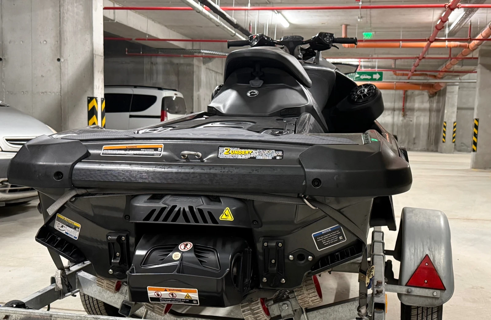 Джет Bombardier Sea Doo RXP-X RS 300 RIVA SOUND, снимка 6 - Воден транспорт - 55009045