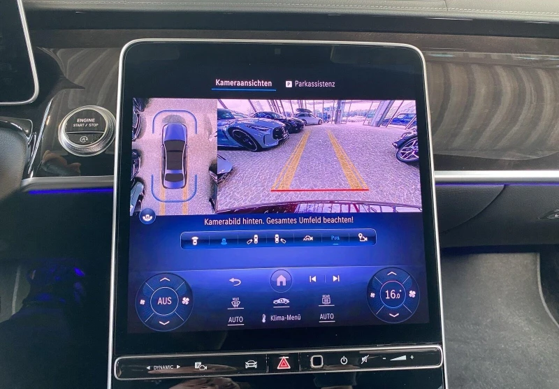 Mercedes-Benz S 580 AMG/LONG/4-MATIC/EXCLUSIV/BURM/PANO/HEAD UP/360/, снимка 10 - Автомобили и джипове - 53362455