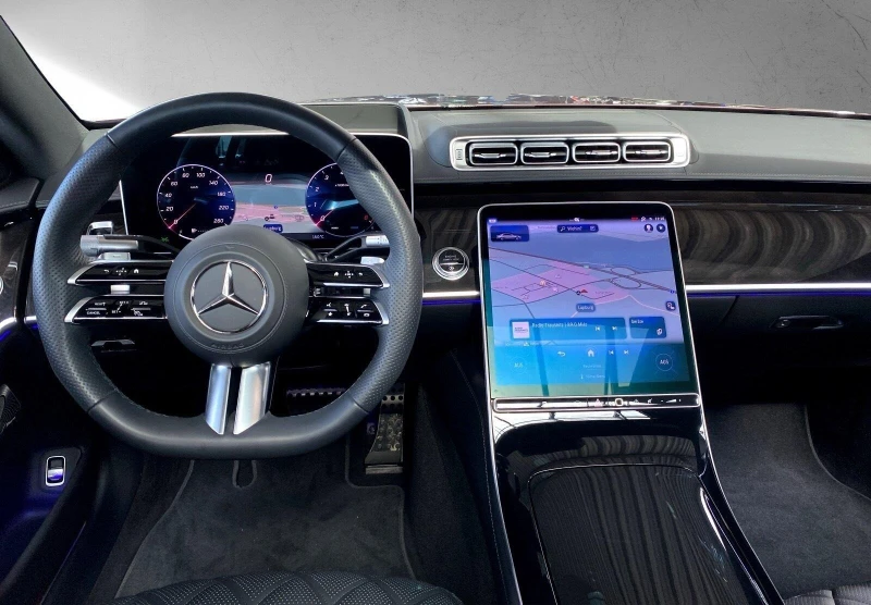 Mercedes-Benz S 580 AMG/LONG/4-MATIC/EXCLUSIV/BURM/PANO/HEAD UP/360/, снимка 9 - Автомобили и джипове - 53362455