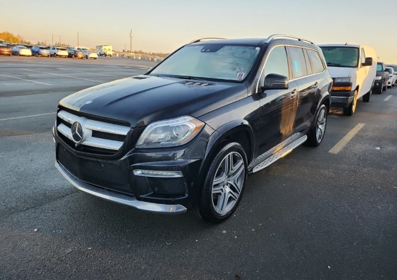 Mercedes-Benz GL 550 ПОДГРЕВИ* ОБДУХВАНЕ* ШИБИДАХ
