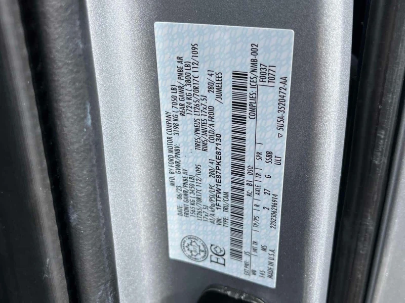 Ford F150 XL 4WD SuperCrew * Keyless * Подгреви * Carfax, снимка 13 - Автомобили и джипове - 53534095