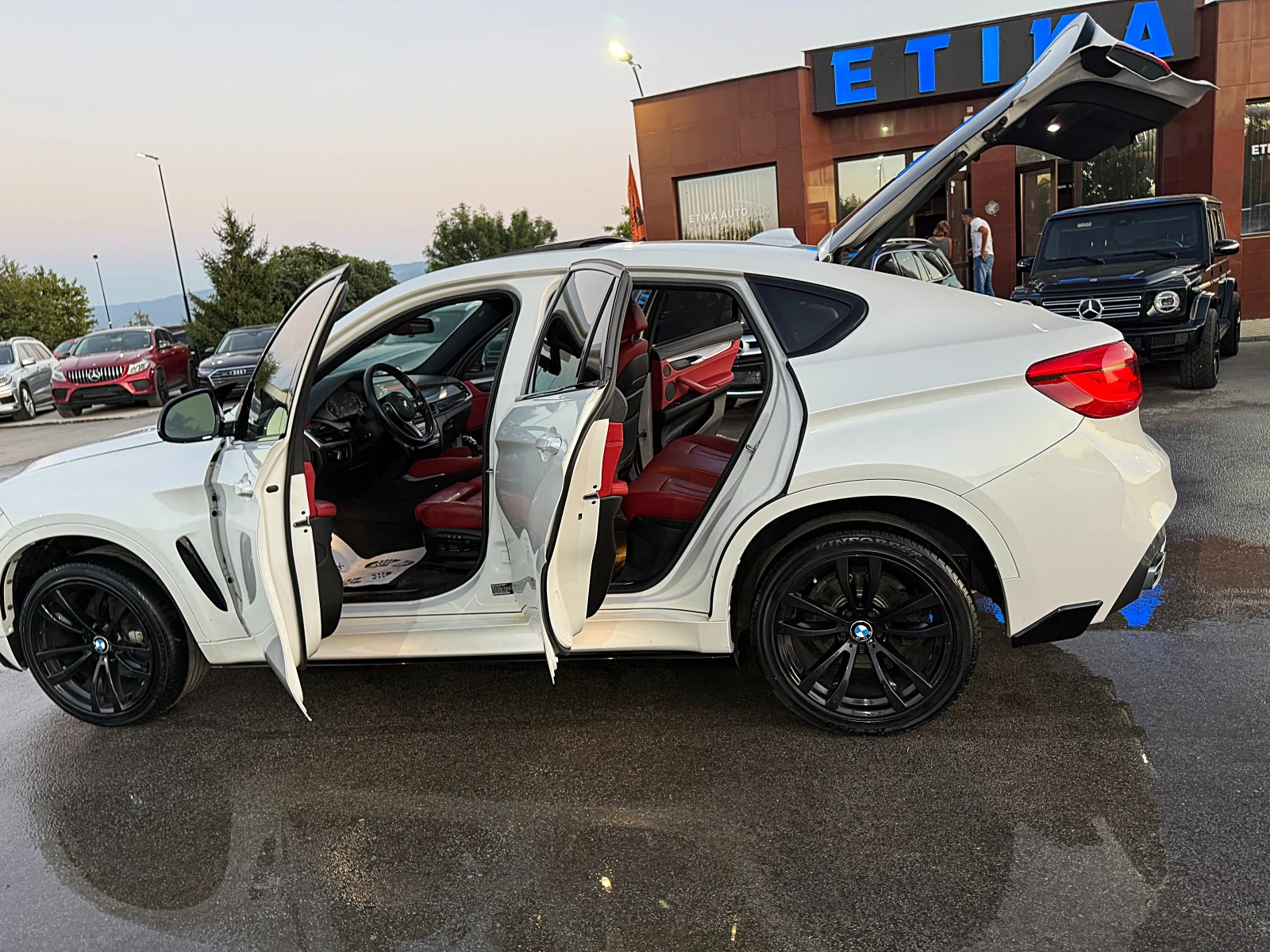 BMW X6 M PAKET-3.5i-LED-BIXENON-SPORT-HEAD UP | Mobile.bg — изображение 14