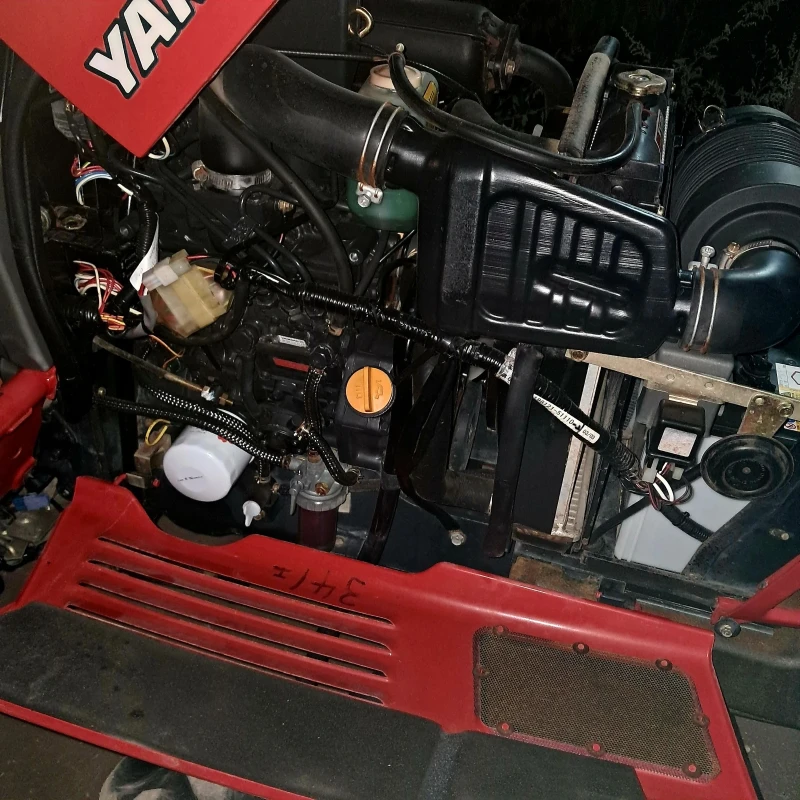 Трактор Yanmar AF222 с фреза и плуг , снимка 10 - Селскостопанска техника - 52632044