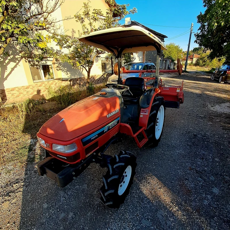 Трактор Yanmar AF222 с фреза и плуг , снимка 2 - Селскостопанска техника - 52632044