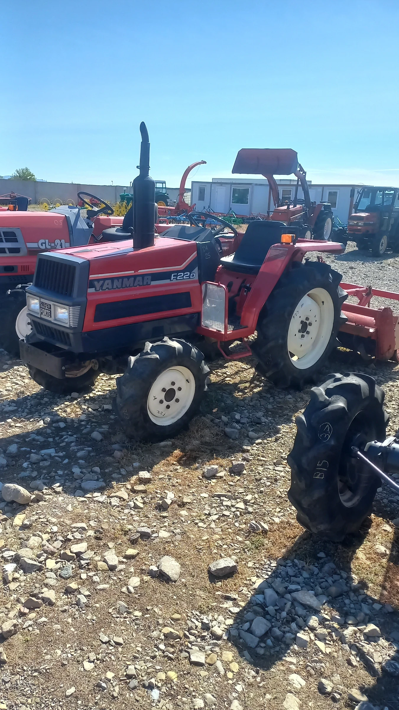 Трактор Yanmar F22, снимка 1