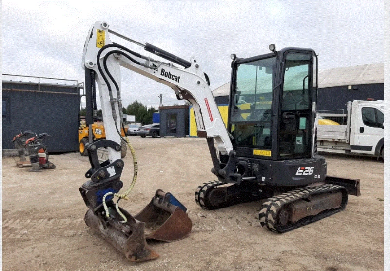 Багер Bobcat e26, снимка 3 - Индустриална техника - 52903090