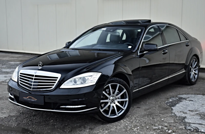 Mercedes-Benz S 350 4M LONG 63AMG-Optik H/K PANO LED, снимка 1 - Автомобили и джипове - 48215861