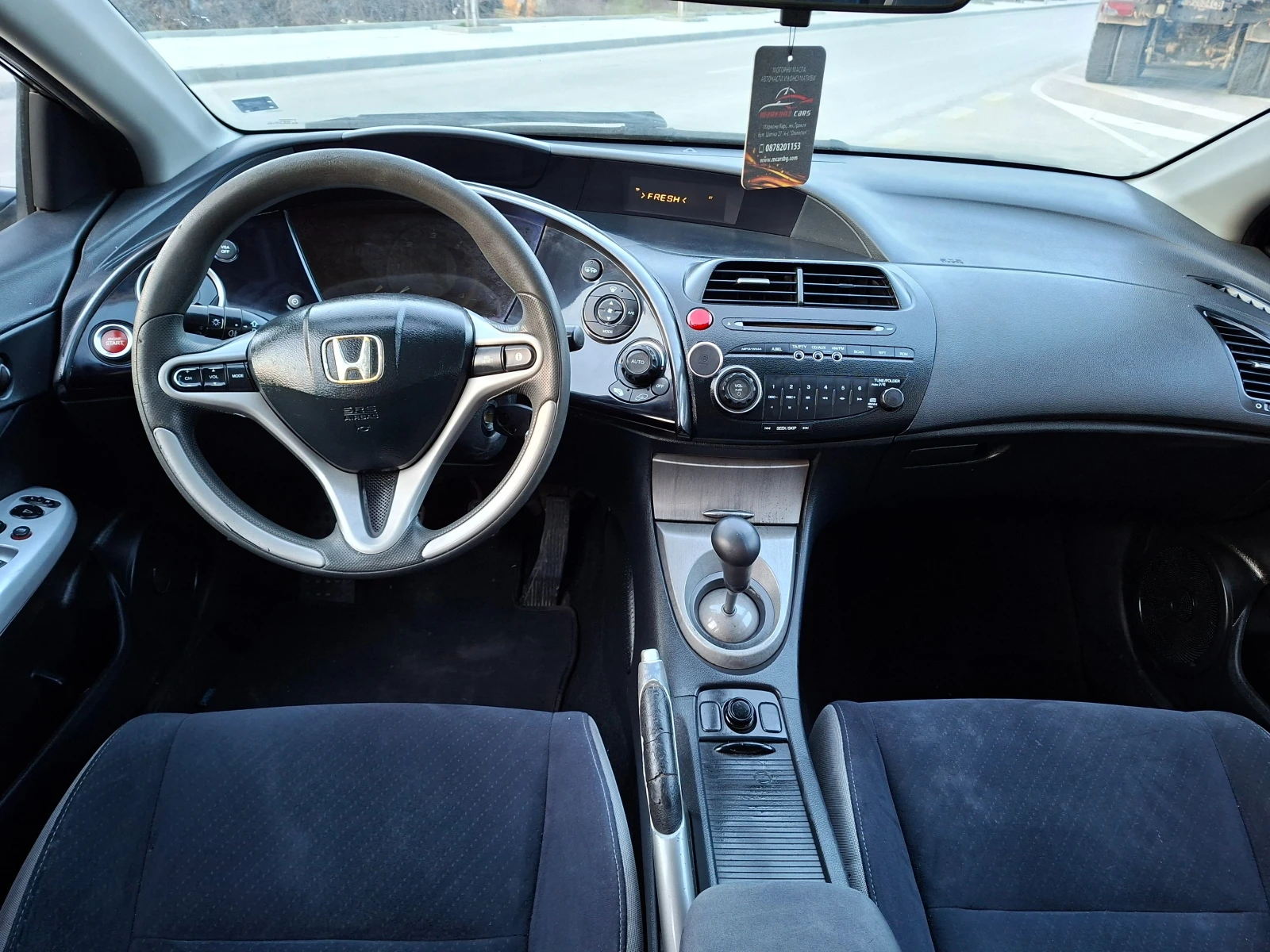 Honda Civic 2.2 Diesel 6ск, снимка 12 - Автомобили и джипове - 53931715