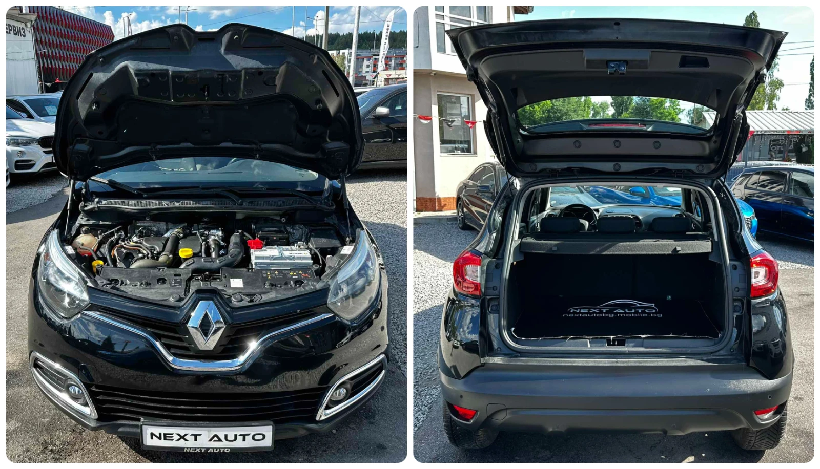 Renault Captur 1.5D 90HP AUTOMAT EURO6B, снимка 16 - Автомобили и джипове - 54961193