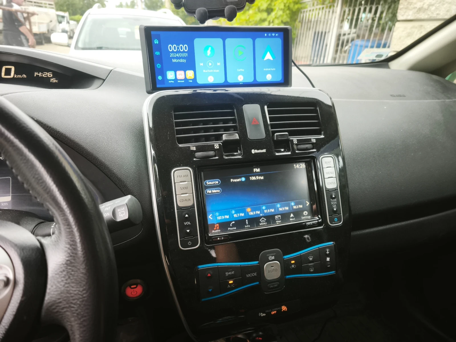 Nissan Leaf  45 kw.нова батерия, снимка 6 - Автомобили и джипове - 55404872