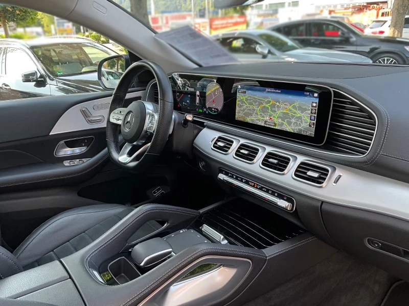 Mercedes-Benz GLE 350 e/4M/333HP/COUPE/AMG-LINE/PANO/360/VCONTROL/652f, снимка 7 - Автомобили и джипове - 51493122