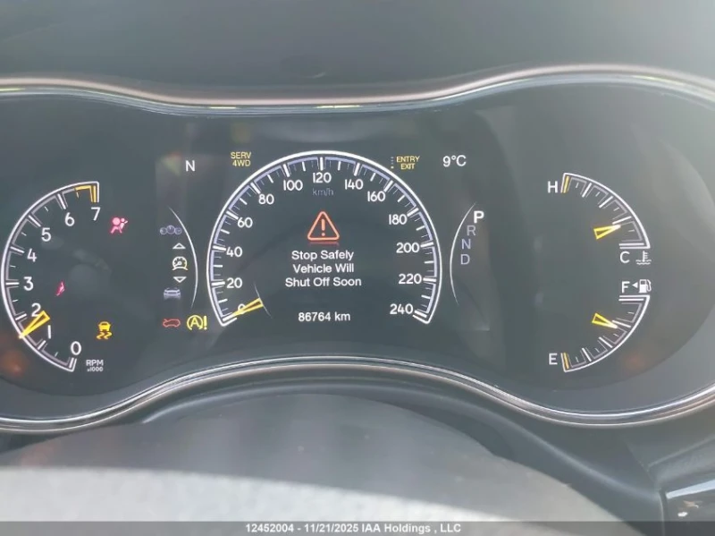 Jeep Grand cherokee Overland* 8zf* 3.6 Pentastar , снимка 10 - Автомобили и джипове - 52851747