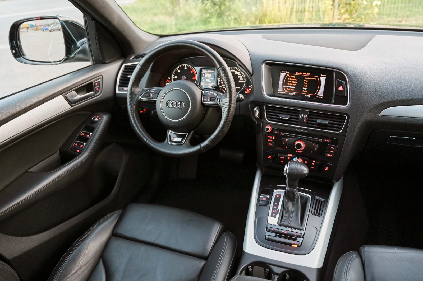 Audi Q5 2.0TDI* S-LINE* Quattro* LED* Кожа* Подгрев* Герма - изображение 9