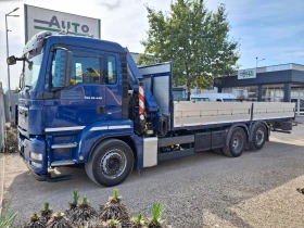 Man Tgs ЗА АРМАТУРНИ ЗАГОТОВКИ КРАН-16м, снимка 1