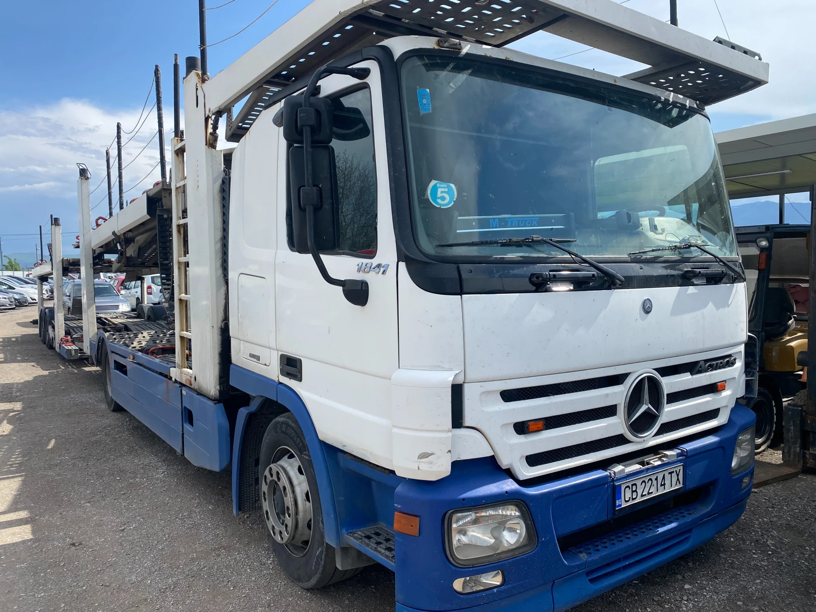 Mercedes-Benz Actros 1841 Автовоз | Mobile.bg — изображение 1