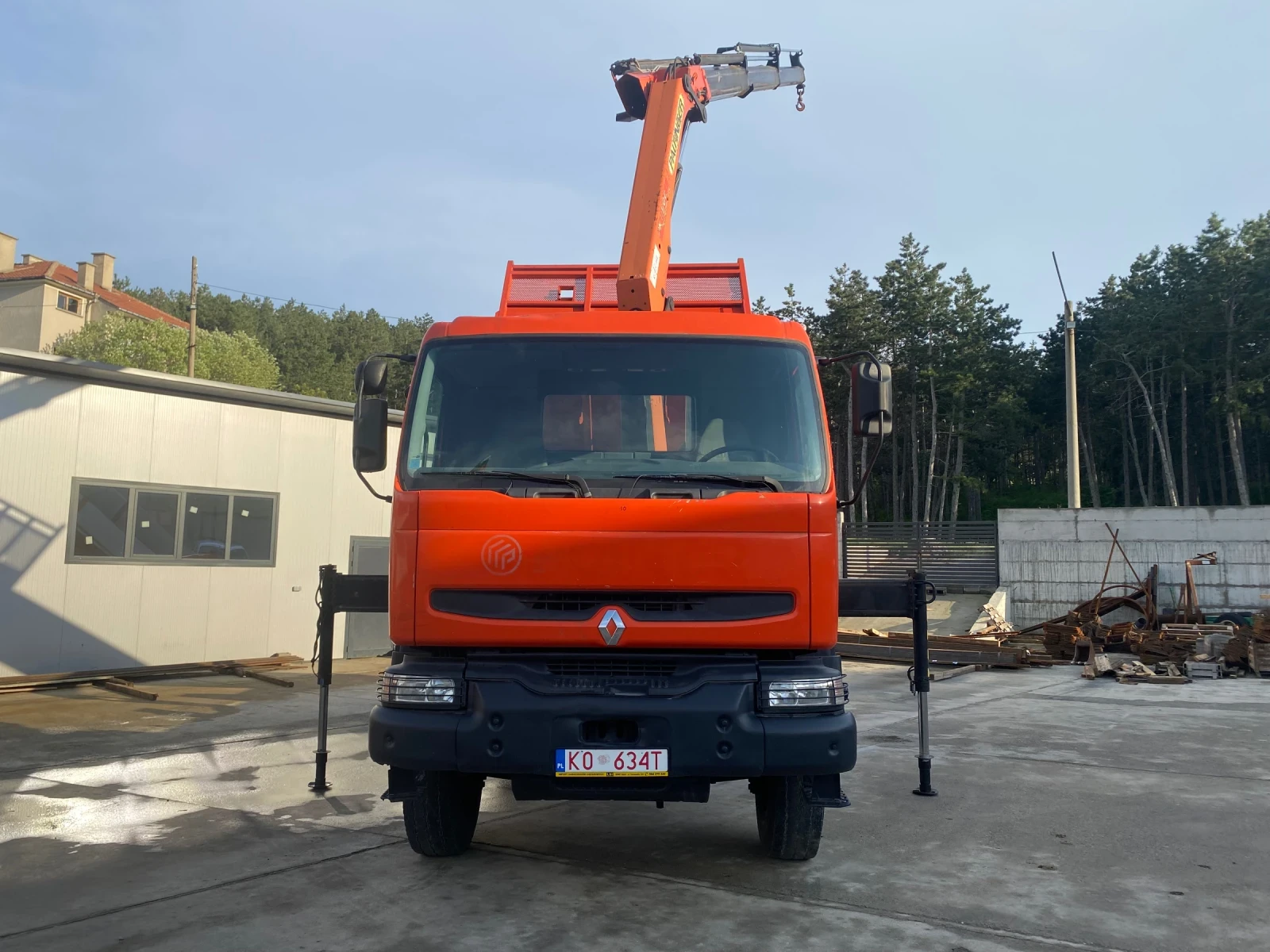 Renault Premium 320 Dci /САМОСВАЛ С КРАН 13М - изображение 2