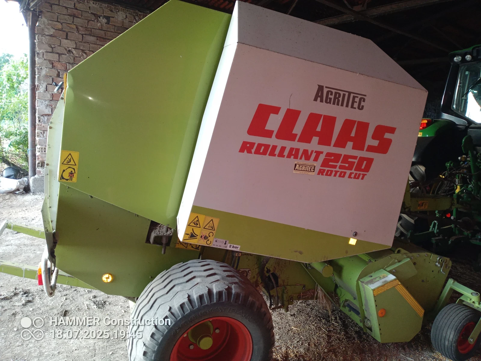 Балировачка Claas 250   sus secka