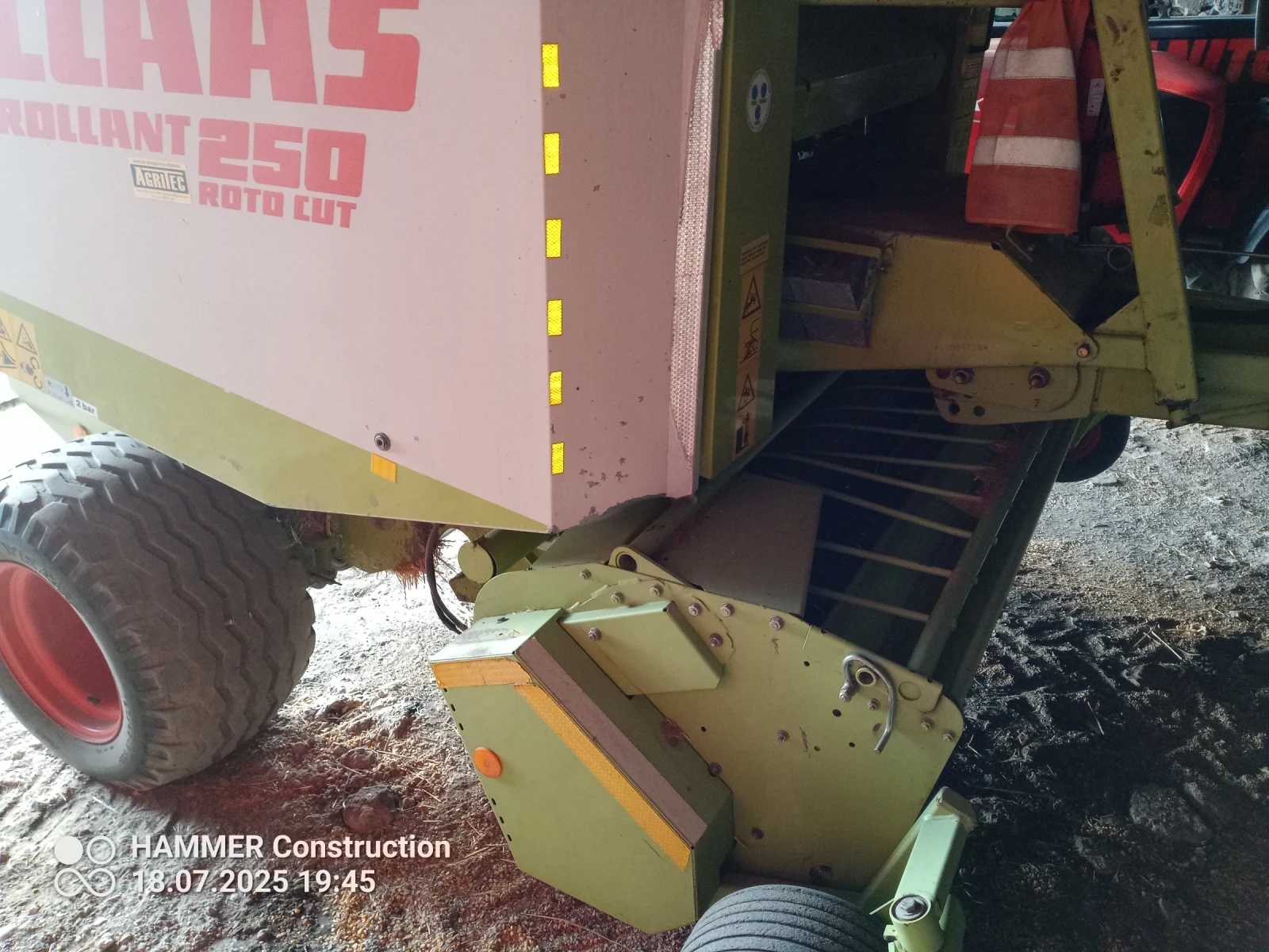 Балировачка Claas 250   sus secka, снимка 2 - Селскостопанска техника - 55242489