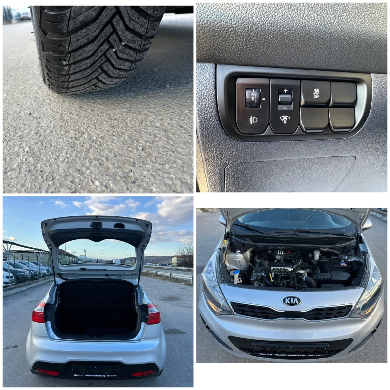 Kia Rio 1.25i-TOP-152.000km-ORIGINAL-BRC-EURO-5B-NEW, снимка 17 - Автомобили и джипове - 49349785