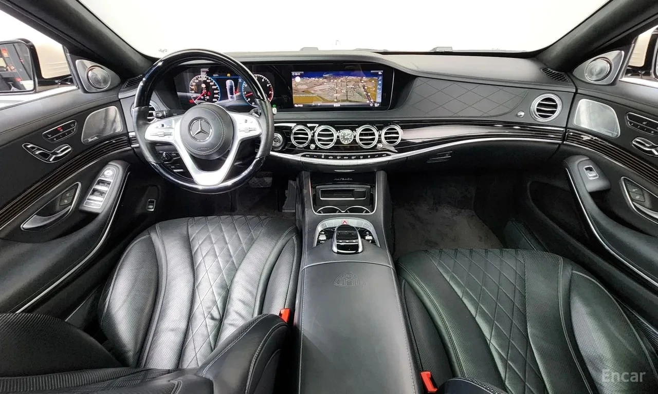 Mercedes-Benz Maybach S560 4MATIC /ОБДУХВАНЕ/ПАНОРАМА/ДИСТРОНИК/360, снимка 7 - Автомобили и джипове - 55823970