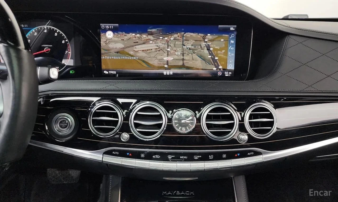 Mercedes-Benz Maybach S560 4MATIC /ОБДУХВАНЕ/ПАНОРАМА/ДИСТРОНИК/360, снимка 14 - Автомобили и джипове - 55823970