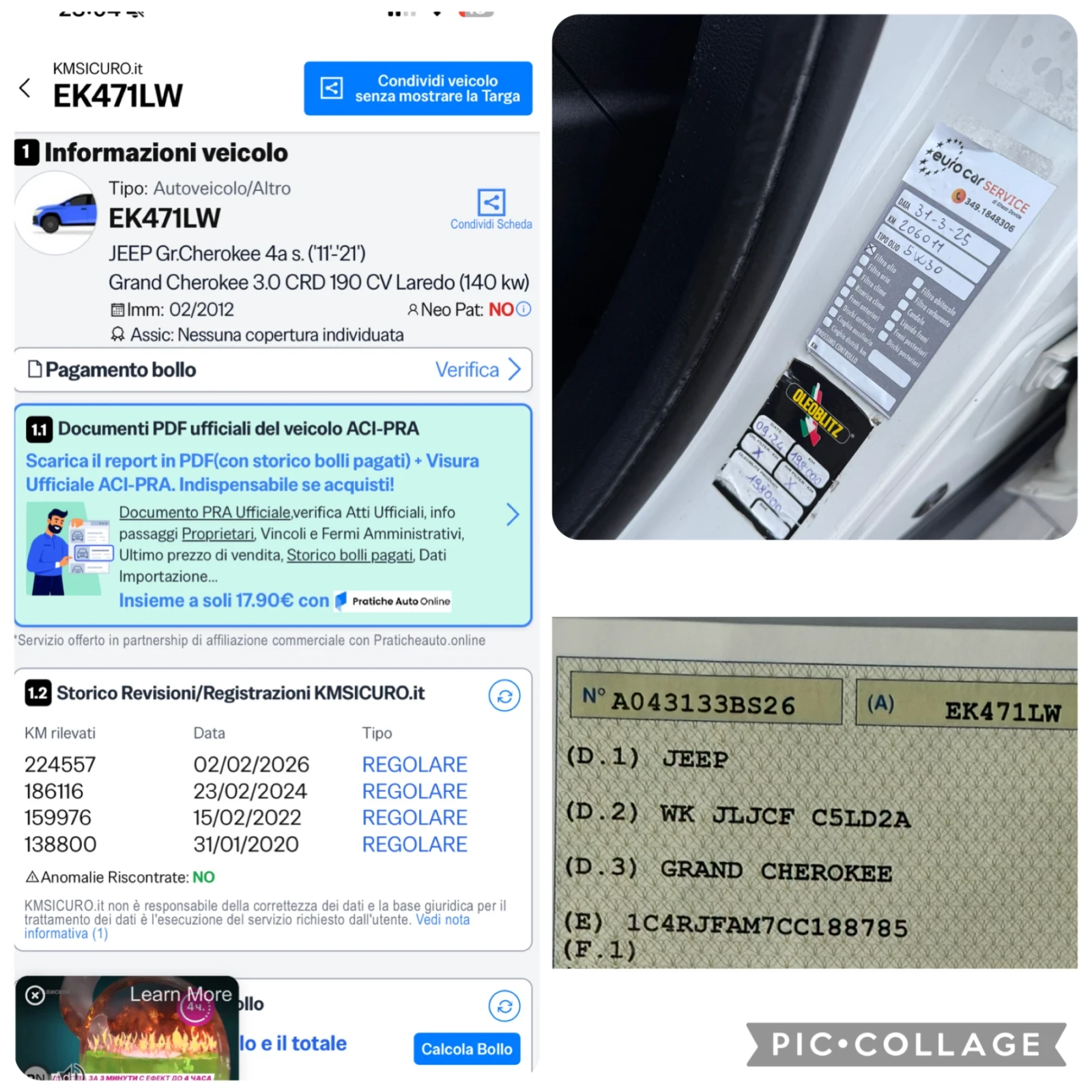 Jeep Grand cherokee LAREDO 4x4 TOP!!, снимка 14 - Автомобили и джипове - 53935581