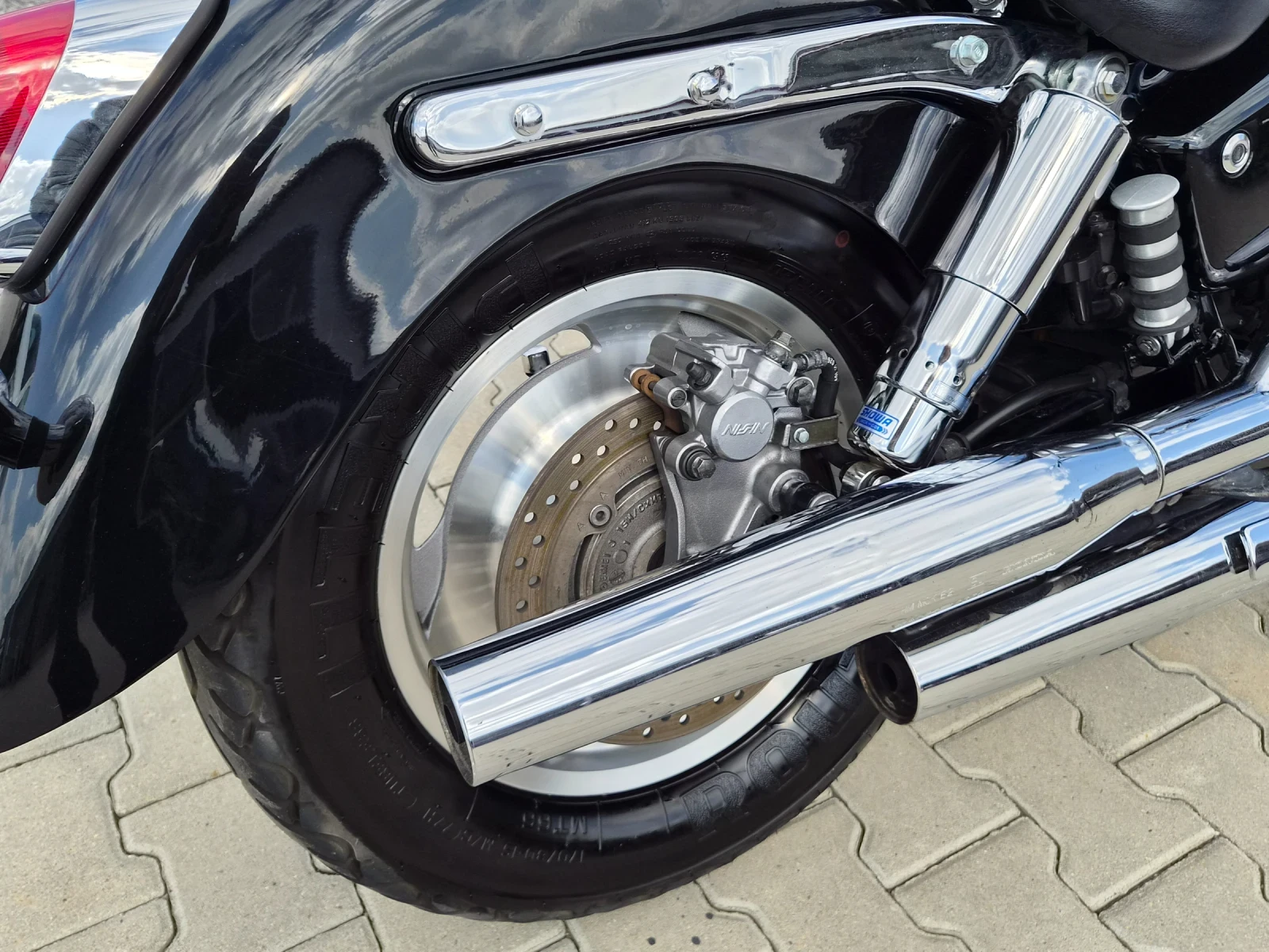 Honda Shadow VT 1100 C2 2004 година , снимка 10 - Мотоциклети и мототехника - 53986979