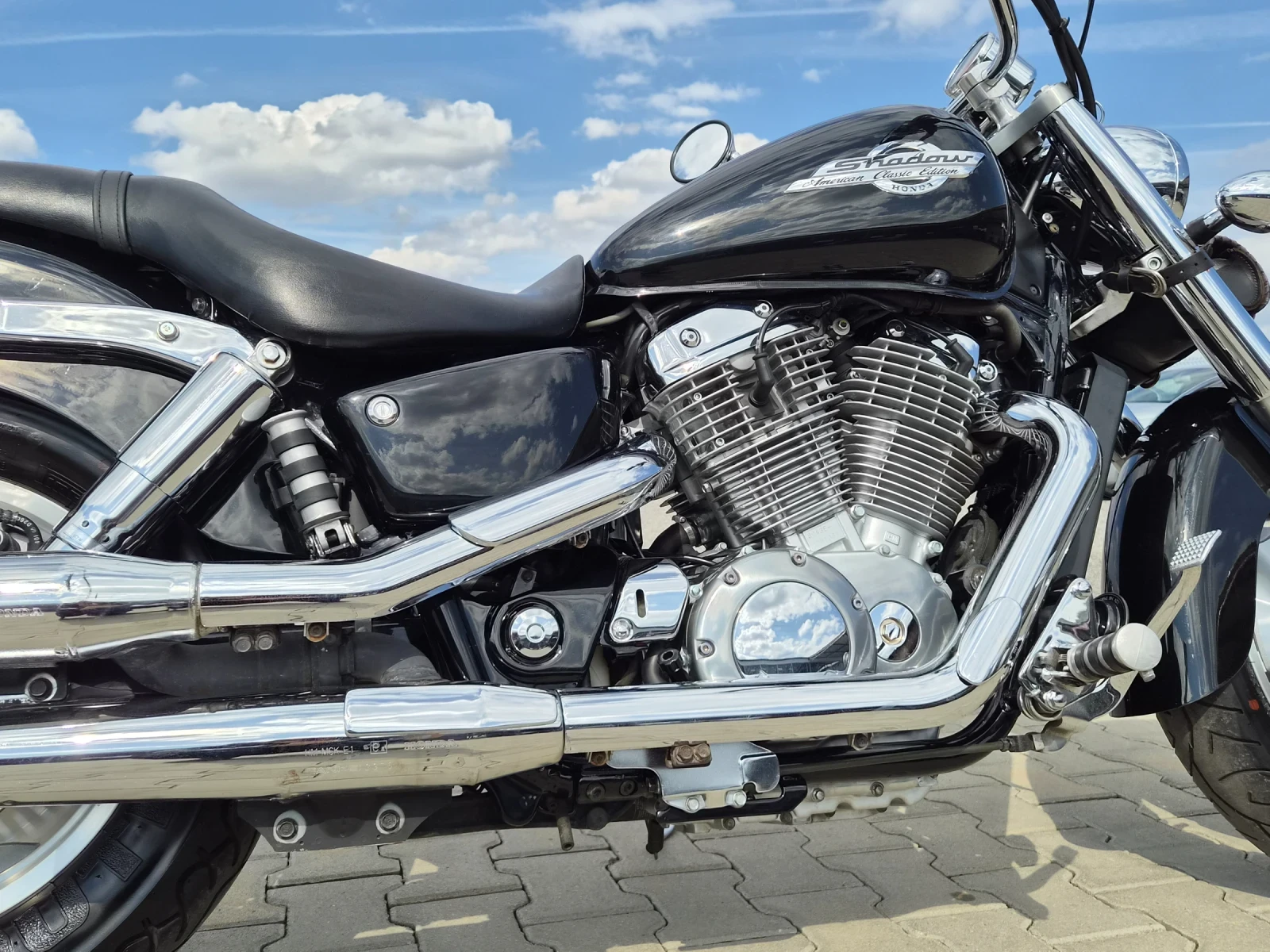 Honda Shadow VT 1100 C2 2004 година , снимка 8 - Мотоциклети и мототехника - 53986979