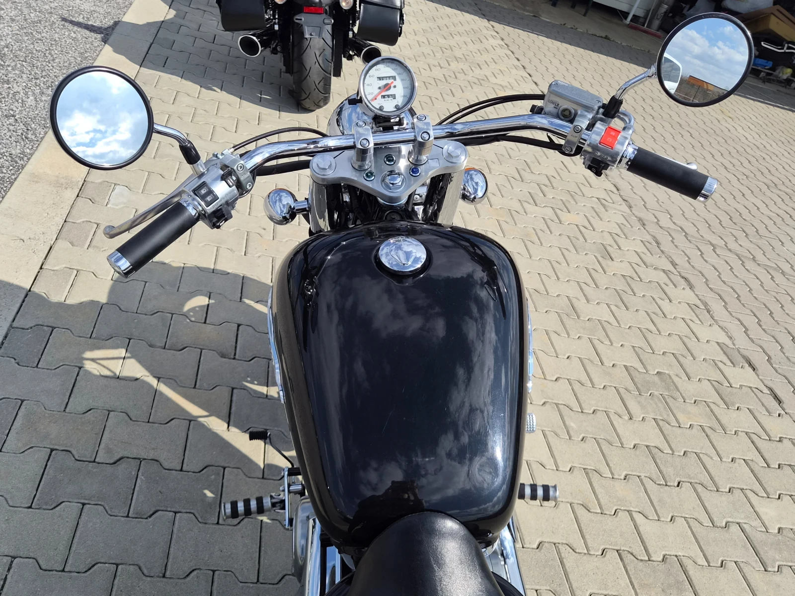 Honda Shadow VT 1100 C2 2004 година , снимка 13 - Мотоциклети и мототехника - 53986979