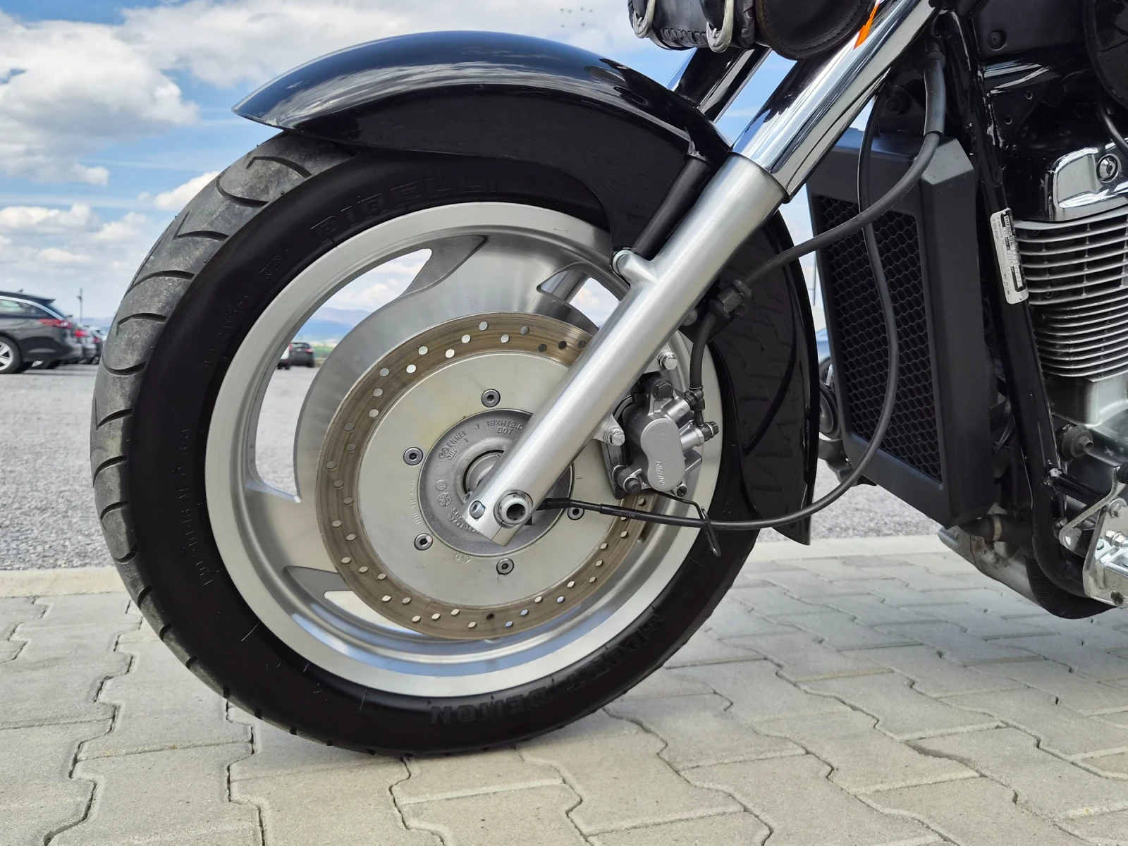 Honda Shadow VT 1100 C2 2004 година , снимка 14 - Мотоциклети и мототехника - 53986979