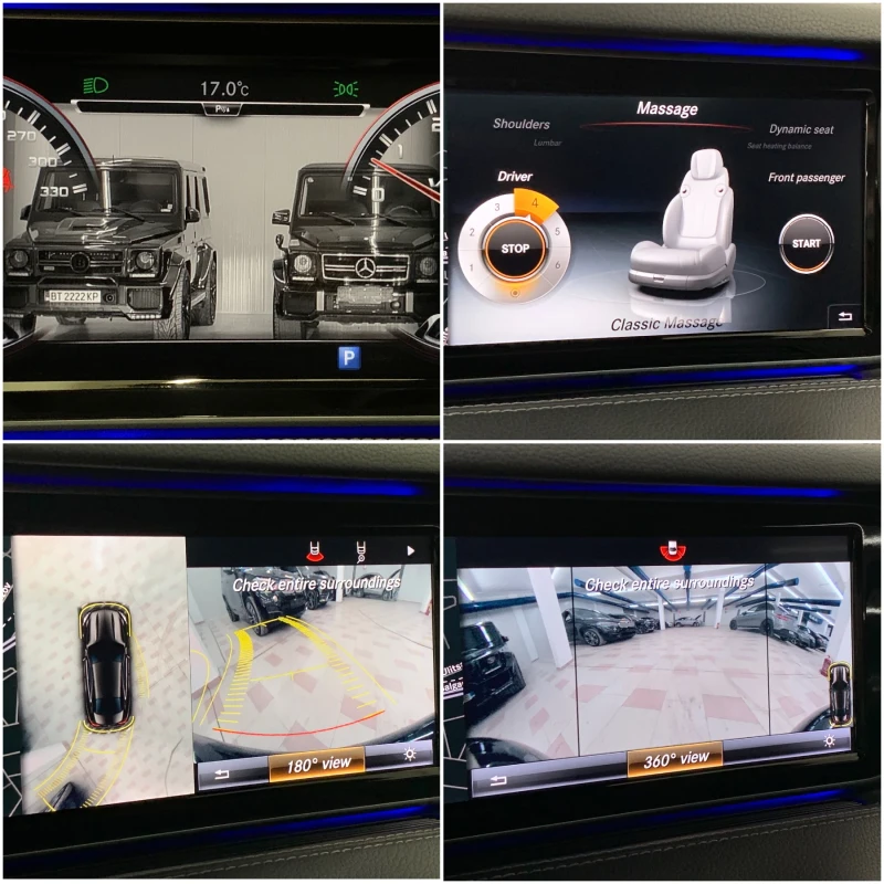 Mercedes-Benz S 63 AMG Long 4-MATIC #3xTV#ALCANTARA#SoftClose#FULL MAX#, снимка 15 - Автомобили и джипове - 53169831