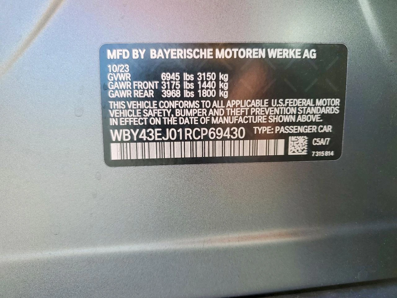 BMW i7 Edrive50, снимка 12 - Автомобили и джипове - 54091473