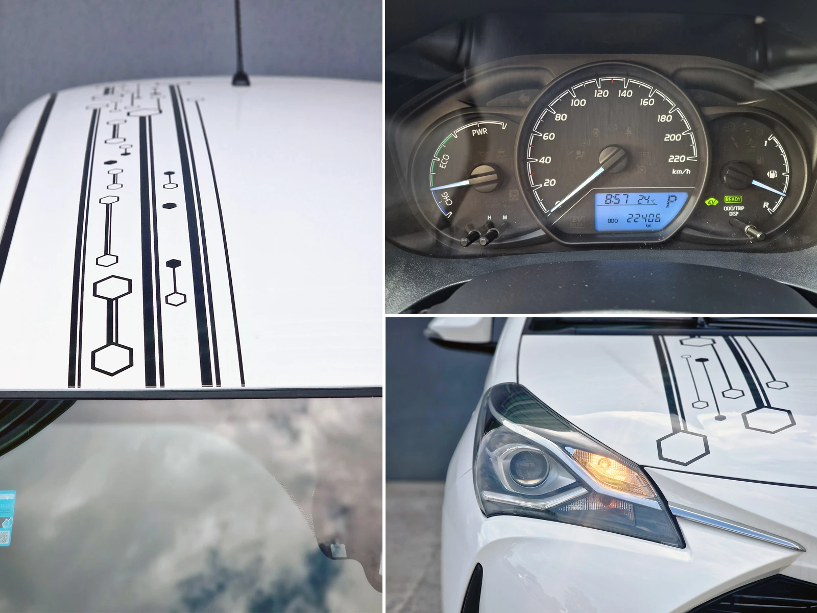 Toyota Yaris 1.5 Hybrid 22500km, снимка 11 - Автомобили и джипове - 54625204