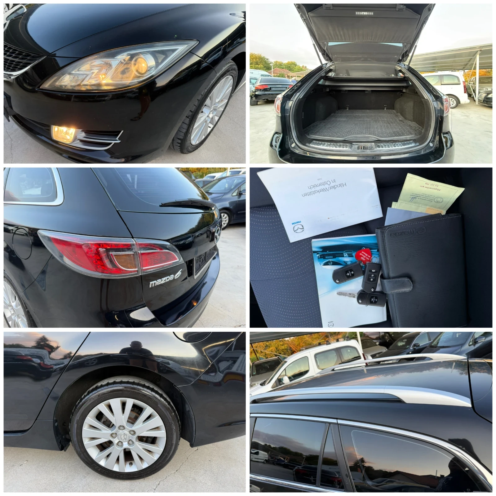 Mazda 6 2.0 DIESEL 3 КЛЮЧА ЛИЗИНГ, снимка 15 - Автомобили и джипове - 55461149