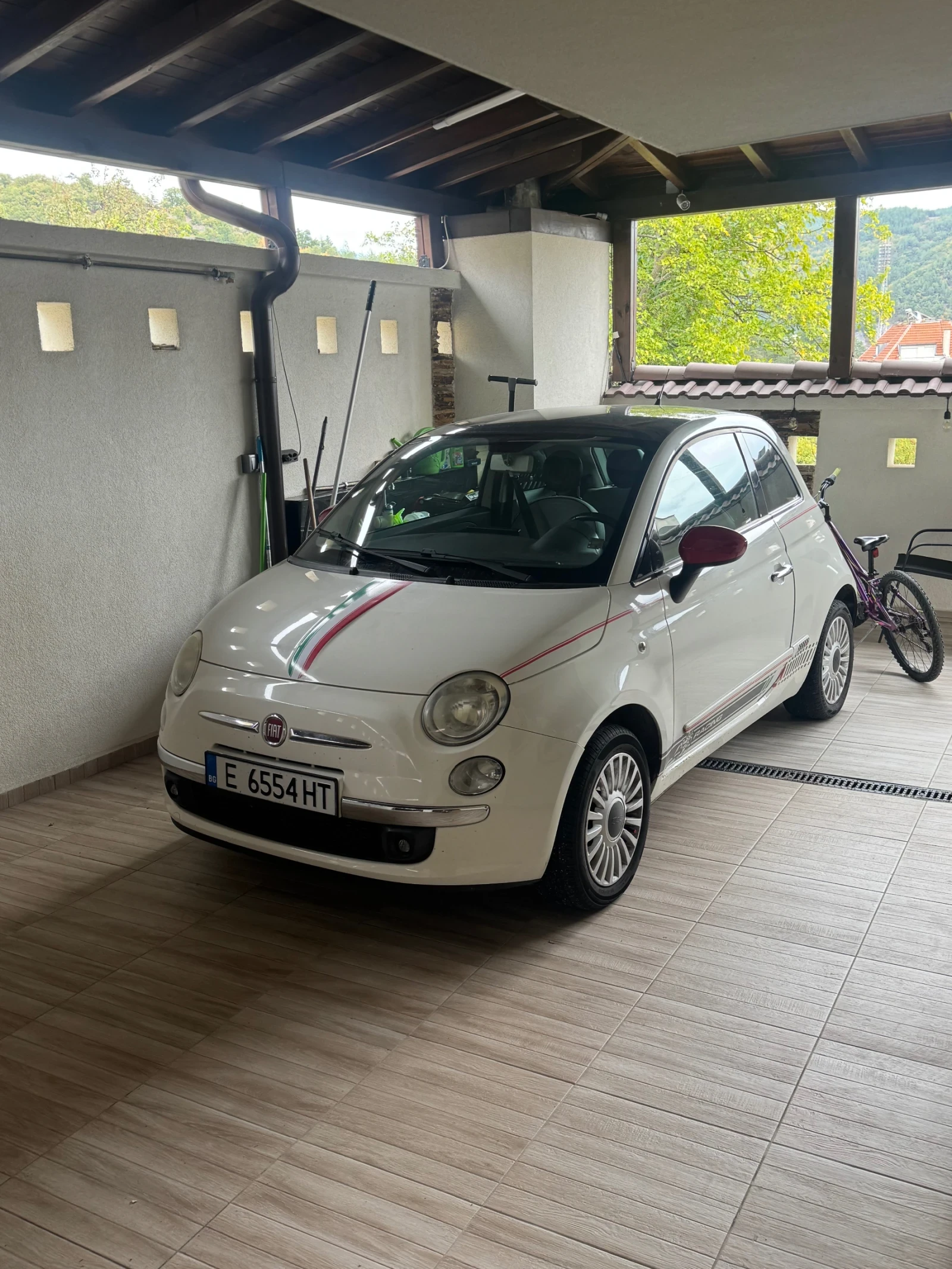 Fiat 500 1.4 -100ps, снимка 12 - Автомобили и джипове - 56521783