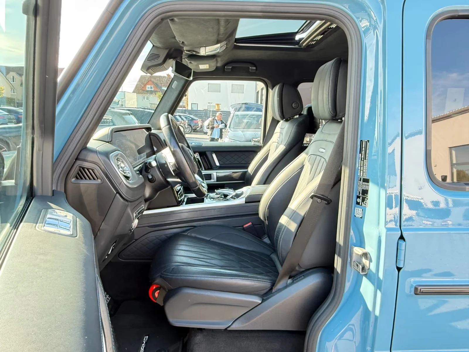 Mercedes-Benz G 63 AMG MANUFACTOR| CHINA BLUE| EXCLUSIVE | Mobile.bg   16