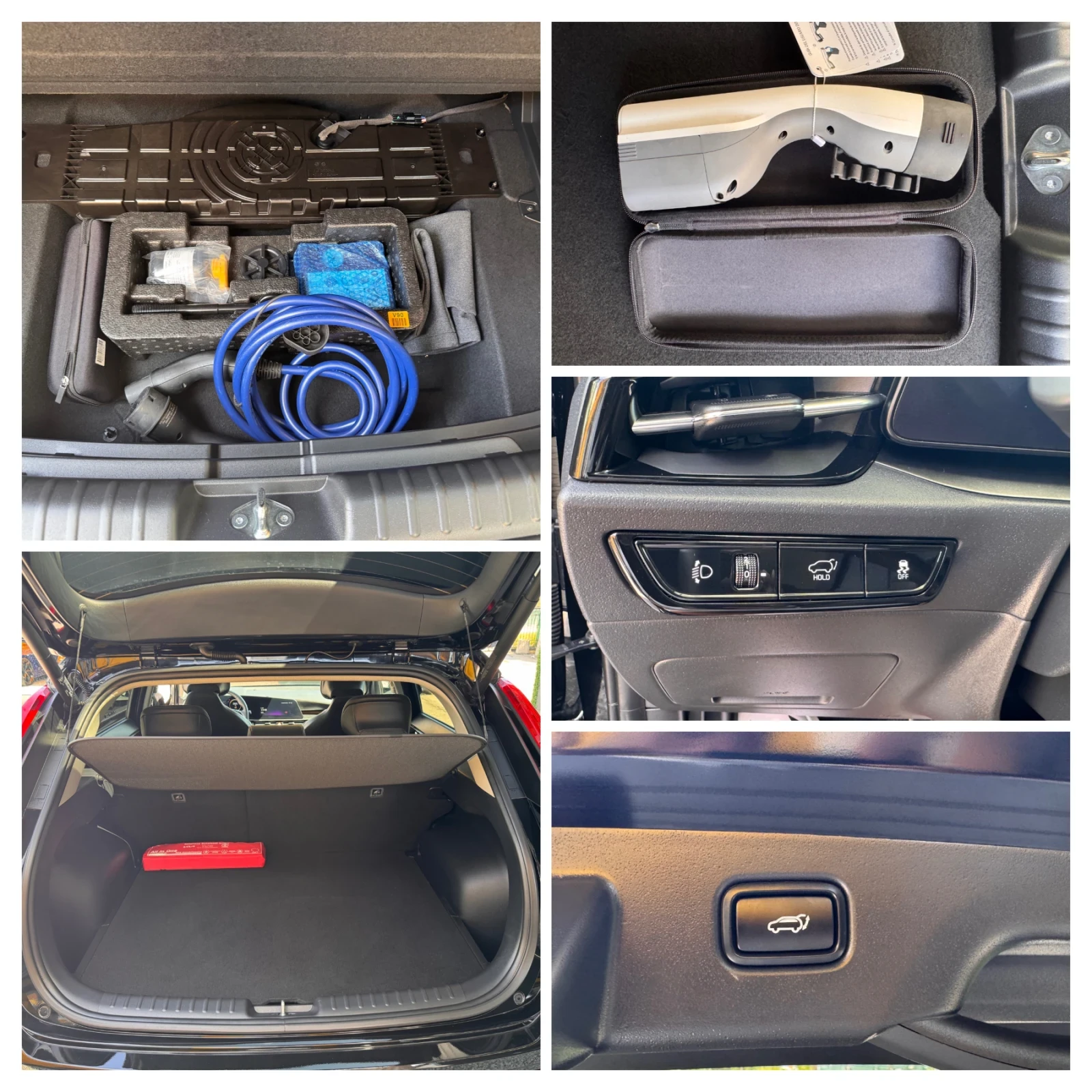 Kia Niro 64kw/SOH:100%/ПЪЛНА ГАРАНЦИЯ/ВСИЧКИ ЕКСТРИ/НОВА///, снимка 16 - Автомобили и джипове - 55446127