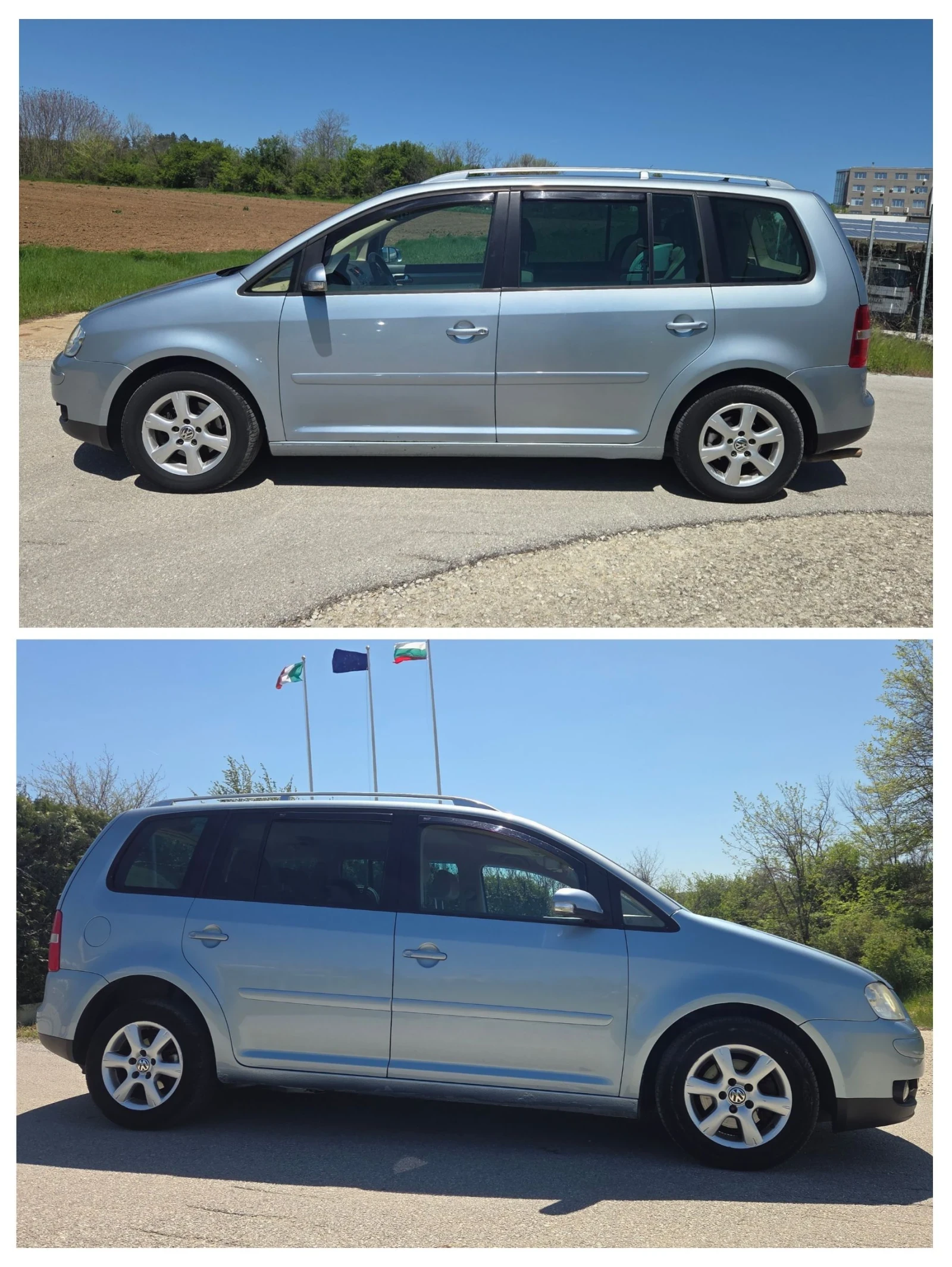 VW Touran 2.0i газ/бензин, 109к.с., 6+ 1 места, снимка 4 - Автомобили и джипове - 54479925