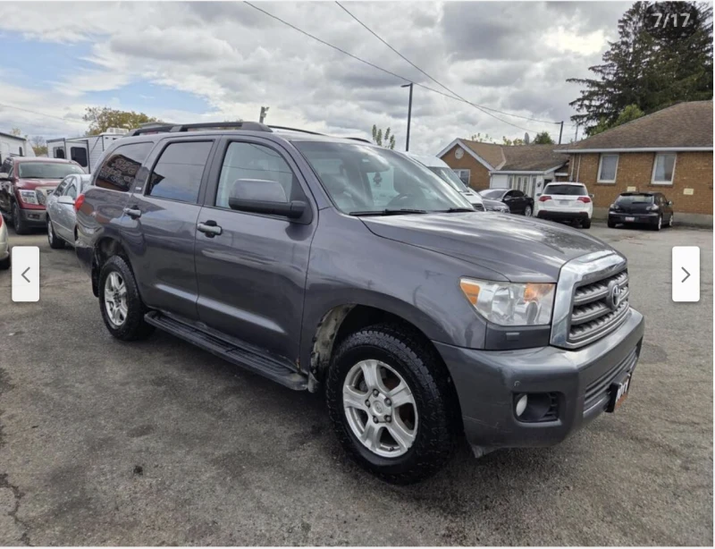 Toyota Sequoia 5.7* V8* ПОДГРЕВ* КЕЙЛЕС* , снимка 3 - Автомобили и джипове - 52937082