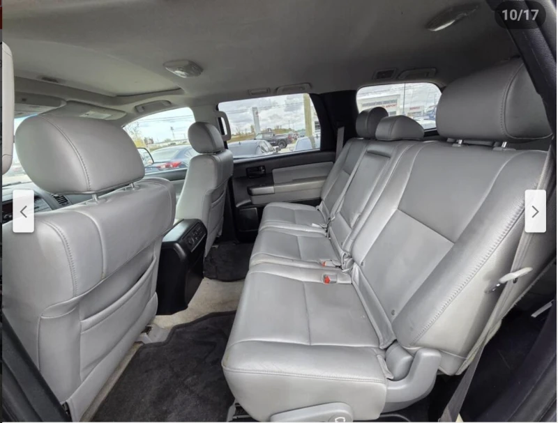 Toyota Sequoia 5.7* V8* ПОДГРЕВ* КЕЙЛЕС* , снимка 11 - Автомобили и джипове - 52937082