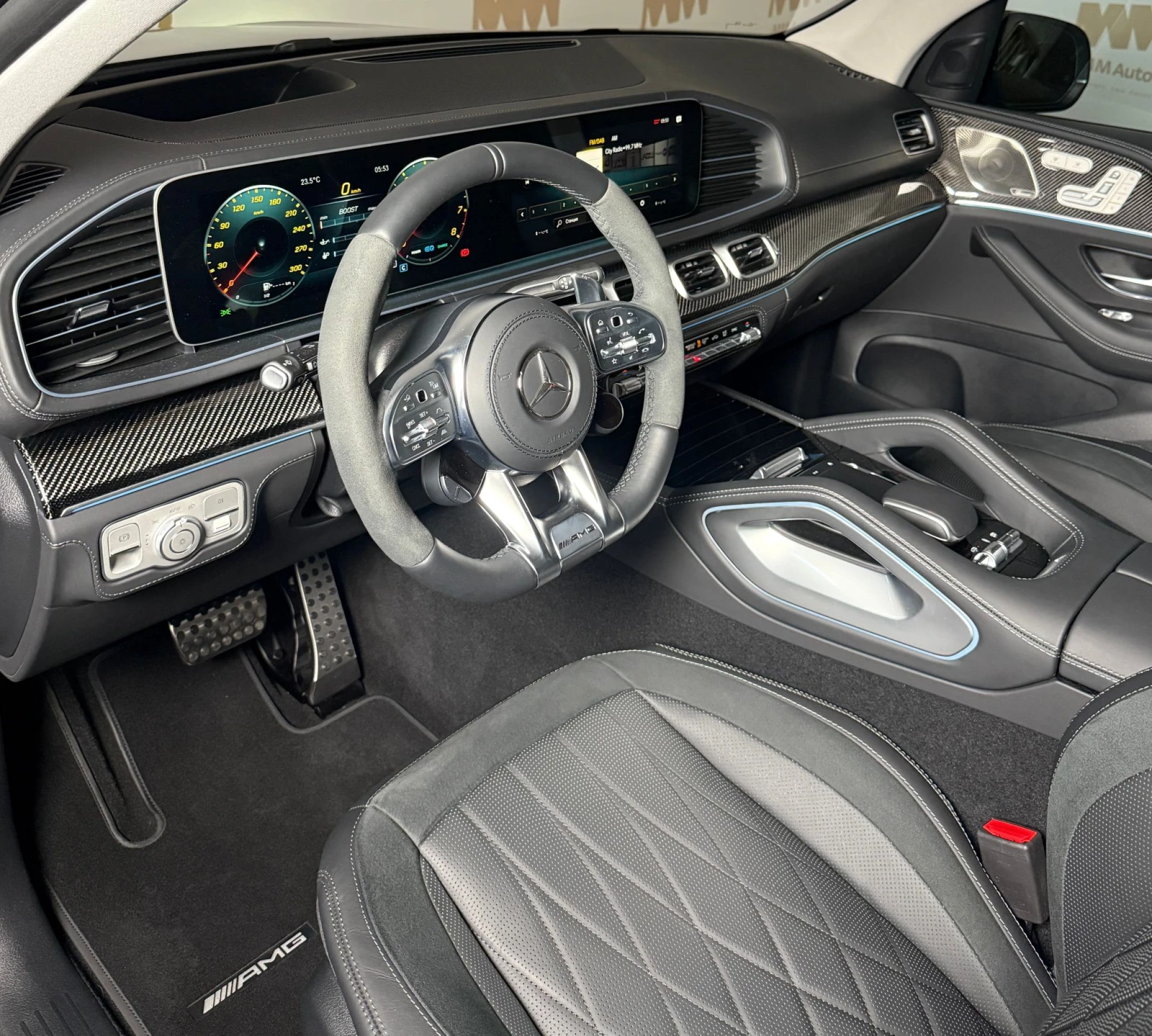 Mercedes-Benz GLE 63 S AMG 4Matic+ * Carbon* Ceramic* Pano* Burmester* 360 | Mobile.bg � ����������� 7