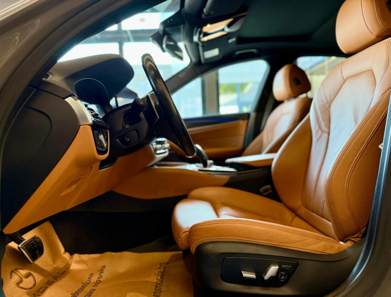 BMW 540 Xdrive* CarPlay* M Pack* Лизинг* HeadUp* Laser, снимка 8 - Автомобили и джипове - 51659099