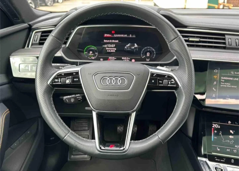 Audi E-Tron Quatro/Sportback/2xSline/Edition Bkack/Pano/Kam, снимка 10 - Автомобили и джипове - 52658077