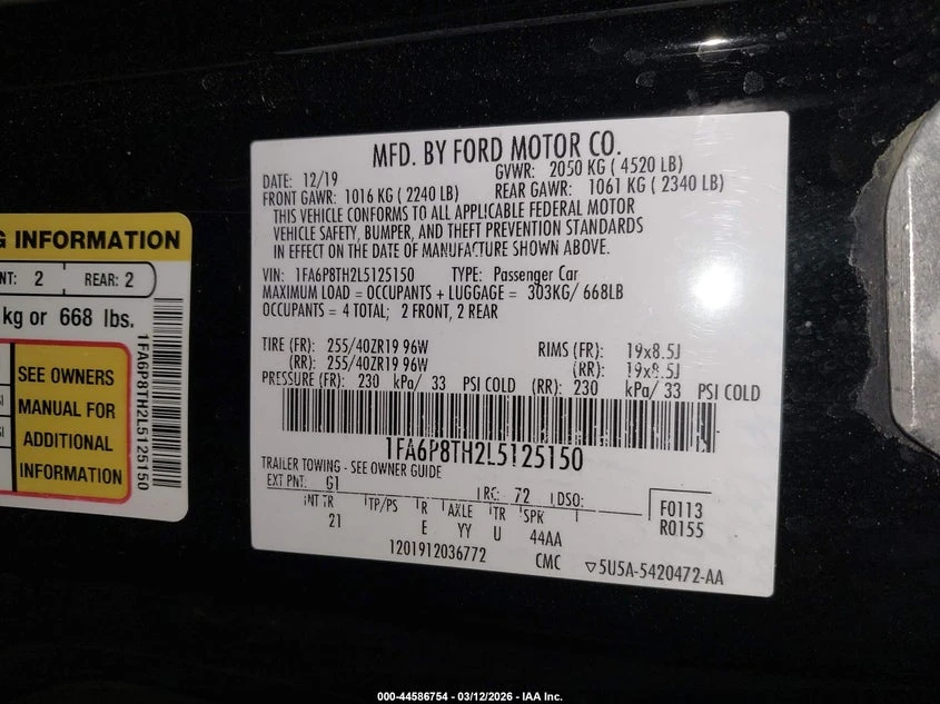 Ford Mustang 2.3l Ecoboost Fastback, снимка 9 - Автомобили и джипове - 54128307