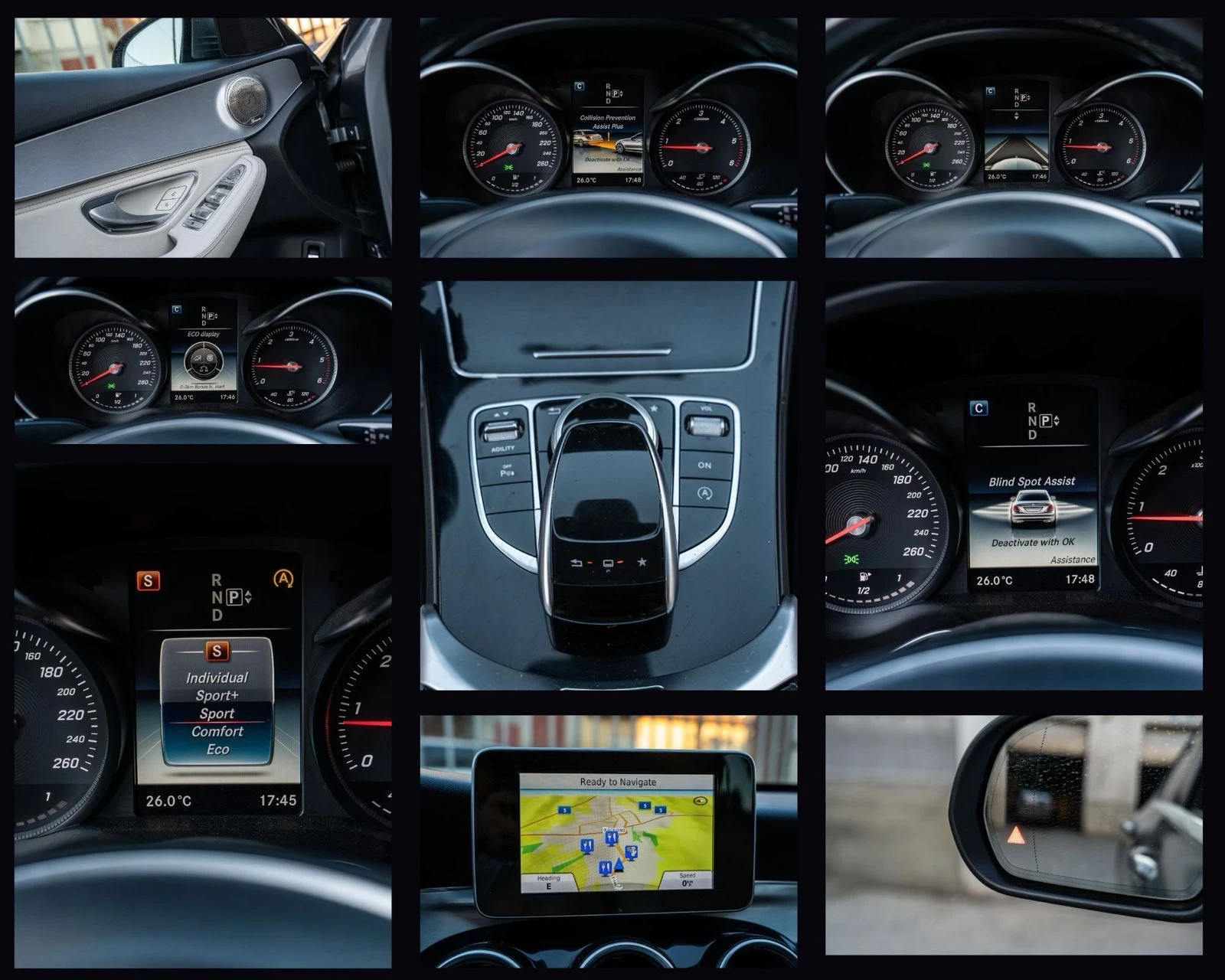 Mercedes-Benz C 220 CDI-BlueTEC-AVANTGARDE-ASSIST-FUL LED-AMBIENT-TOP, снимка 7 - Автомобили и джипове - 56133237
