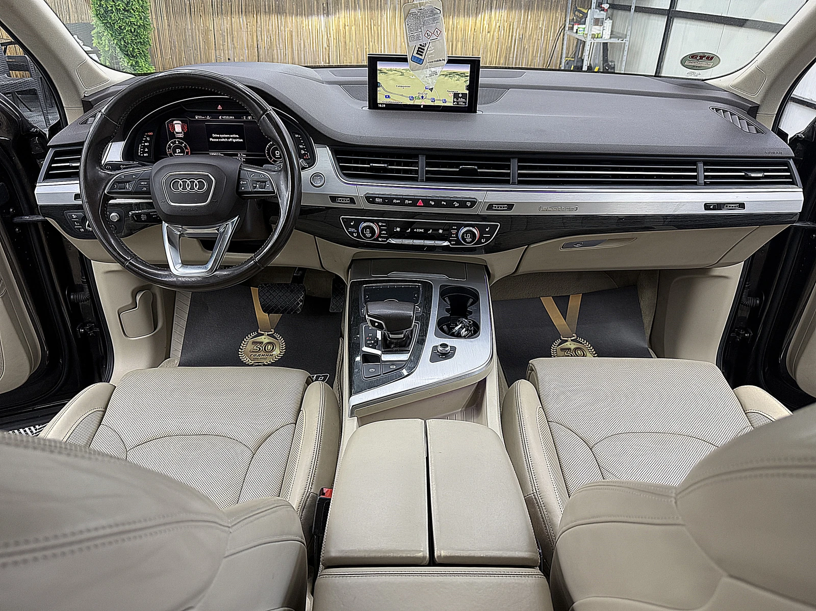 Audi Q7 /360-K/ПОДГРЕВ ОБДУХВАНЕ ГЕРМАНИЯ СОБСТВЕН ЛИЗИНГ, снимка 12 - Автомобили и джипове - 55740880