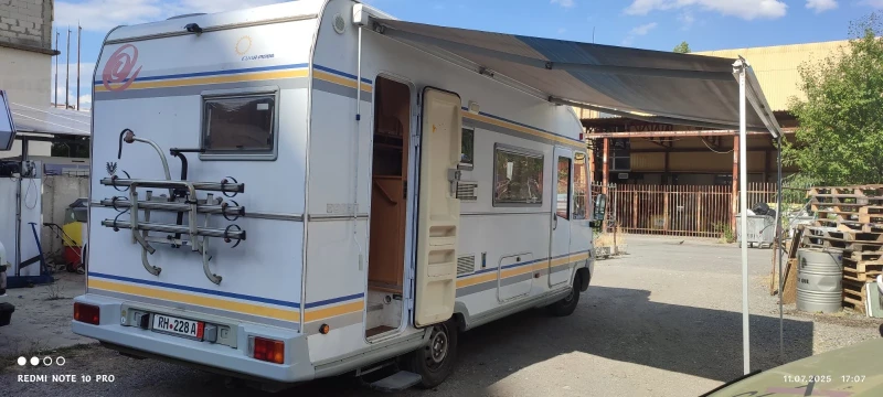 Кемпер Euramobil Fiat Ducato, снимка 5 - Каравани и кемпери - 52047711