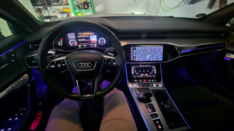 Audi A6 5.0 TDI S-line Matrix Led- Гаранция, снимка 7 - Автомобили и джипове - 53275274