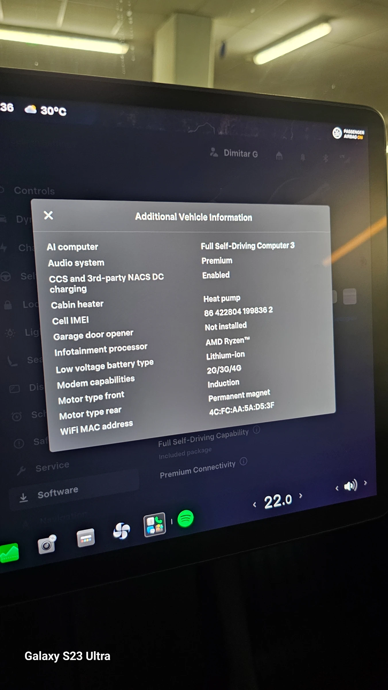 Tesla Model Y Performance full екстри, снимка 11 - Автомобили и джипове - 55766387